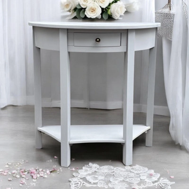 Image of MSL 80cm 2 Drawer Side Table 9080