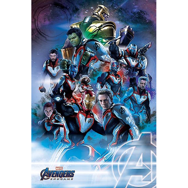 image of Avengers Endgame - Quantum Realm Suits Maxi Poster