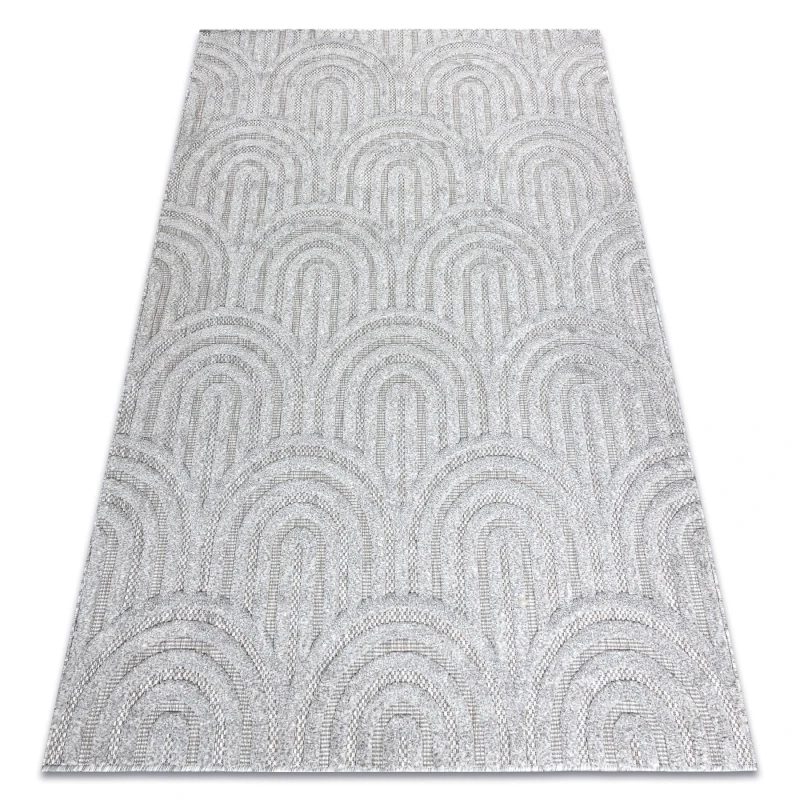 Image of RugsX Santo Rug in Grey Size: 160cm x 220cm Grey Unisex 160cm x 220 cm
