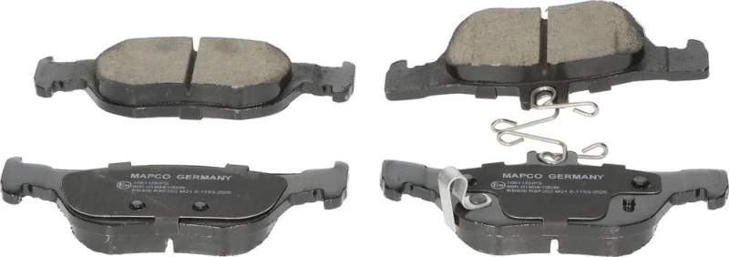 Image of Brake pad set MAPCO 106115HPS