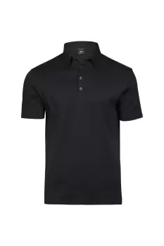 image of Pima Cotton Interlock Polo Shirt