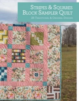 Image of Stripes and Squares Block Sampler Quilt by Rosemary Youngs Book
