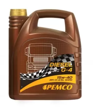 image of PEMCO Engine oil 15W-40, Capacity: 5l, Mineral Oil PM0704-5