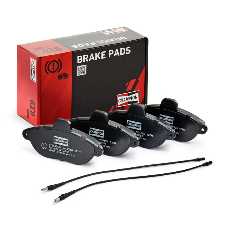 Image of Brake pad set CHAMPION 571843CH