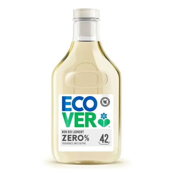 image of Ecover Non Bio Laundry Liquid Zero Fragrance & Enzyme 1.5L