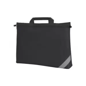 Image of Shugon Oxford Classic Portfolio Book Bag (One Size) (Black)