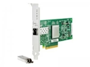 image of HPE StorageWorks 81Q PCI-e Fibre Channel Host Bus Adapter Host bus ada