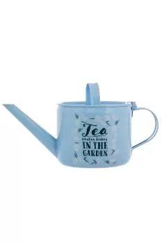 Image of In The Garden Watering Can Teapot - Blue