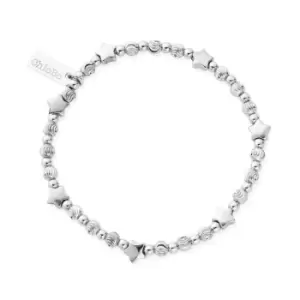 Image of ChloBo Silver Multi Inset Star Bracelet