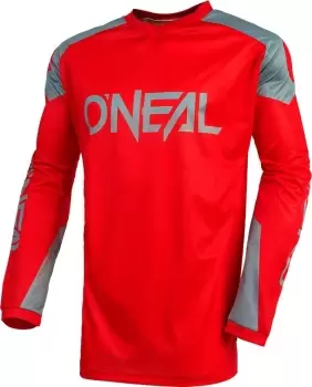 Image of Oneal Matrix Ridewear, grey-red, Size L, grey-red, Size L