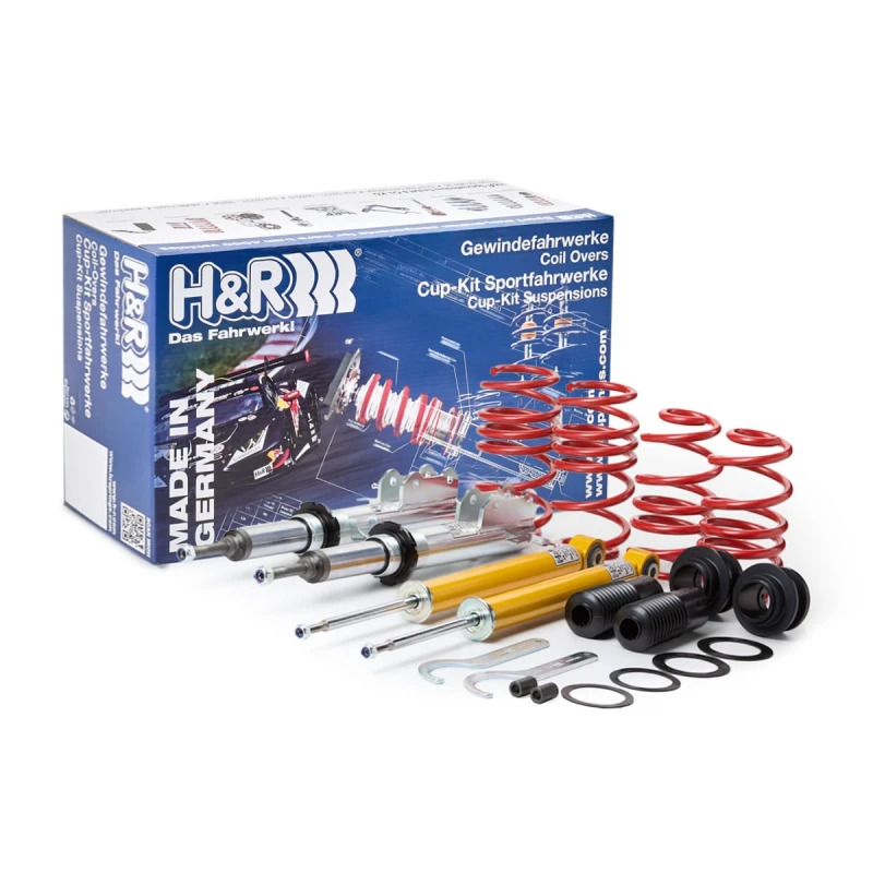 Image of Suspension kit, coil springs / shock absorbers H&R 28984-1
