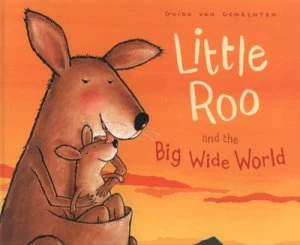 Image of Little Roo and the Big Wide World by Guido Van Genechten Paperback