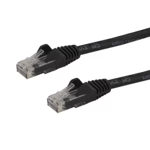 Image of 7.5m CAT6 Black GbE RJ45 UTP Patch Cable
