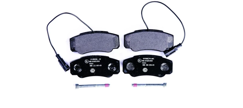 Image of HELLA Brake pad set HELLA 8DB 355 013-511