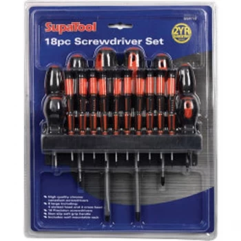 image of SupaTool Screwdriver Set 18 Piece