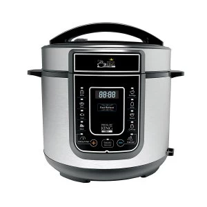 image of Drew & Cole Pressure King Pro 5L 12 in 1 Pressure Cooker Pot