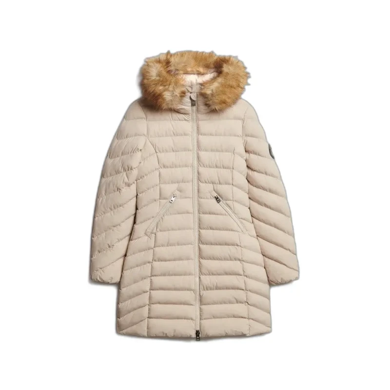Image of Superdry Womens parka Superdry Fuji Gris Female XS