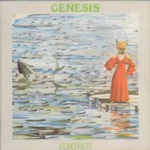 Image of Genesis Foxtrot 1990 UK CD album CASCD1058