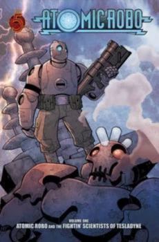 Image of Atomic Robo Volume 1 Atomic Robo and the Fightin Scientists of Tesladyne Tp by Brian Clevinger Paperback