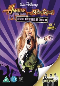 Image of Hannah Montana and Miley Cyrus Best of Both Worlds Concert - DVD