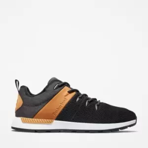 Image of Timberland Sprint Trekker Fabric Low Hiker For Men In Black Black, Size 8