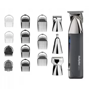 image of Babyliss Men Super X Metal Series 15 in 1 Multi Trimmer