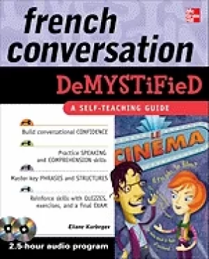 Image of french conversation demystified with two audio cds
