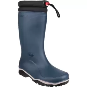 Image of Dunlop Mens Blizzard Fur Lined Insulated Welly Wellington Boots UK Size 6 (EU 39)