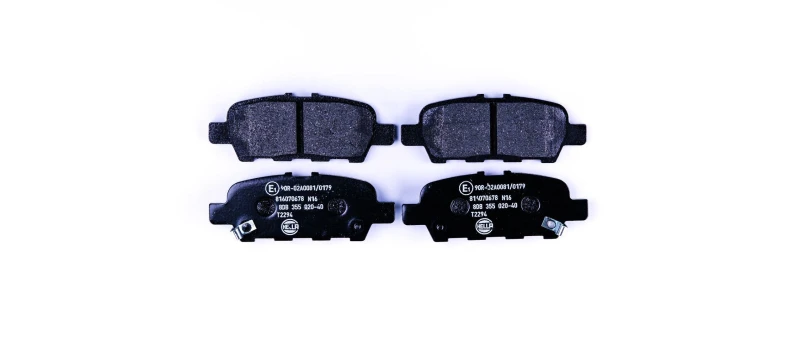 Image of HELLA Brake pad set HELLA 8DB 355 020-401