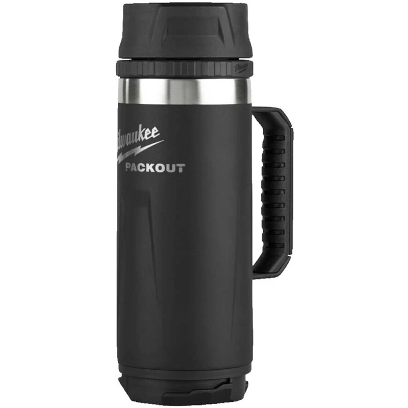 Image of Milwaukee Packout Drinks Mug Sip Lid Black 532ml 4932493472