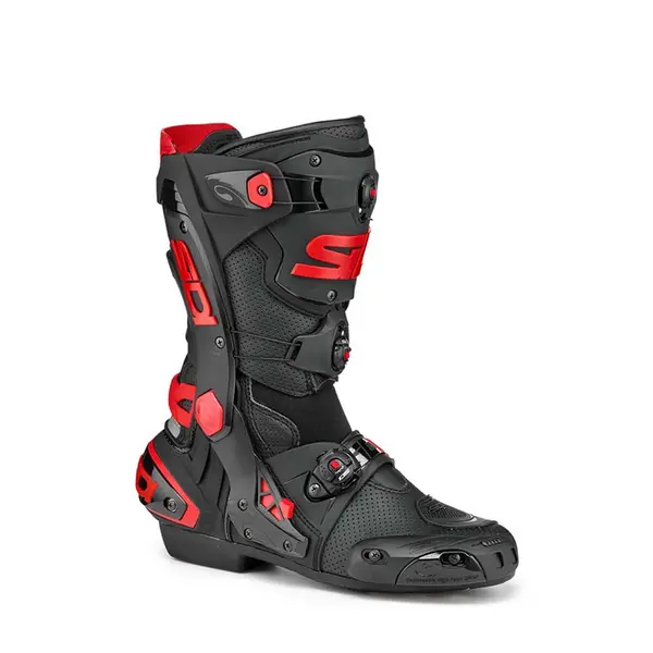 image of Sidi Rex AIR Boots Black Red Size 40