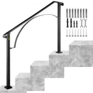 Handrail Arch #3 Fits 3 or 4 Steps Matte Black - main image