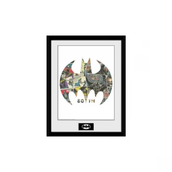 Image of Batman - Comic Symbol Collector Print