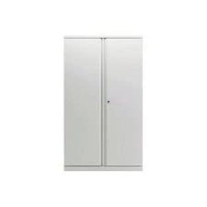 image of Bisley 2 Door 1570mm Cupboard Empty Chalk White KF78713