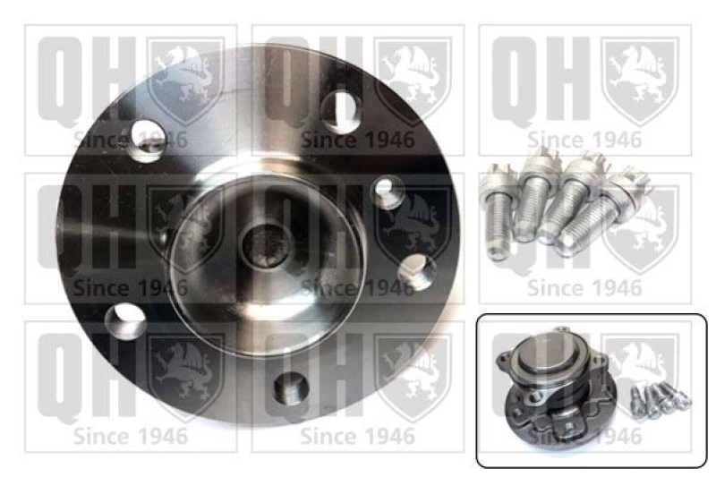 Image of QUINTON HAZELL Wheel bearing kit QUINTON HAZELL QWB1651