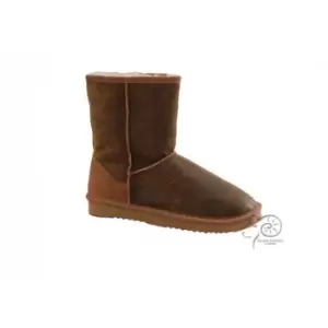 Image of Eastern Counties Leather Mens Jake Sheepskin Boots (11 UK) (Chocolate)