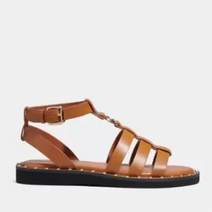 image of Coach Giselle Leather Sandals - UK 4