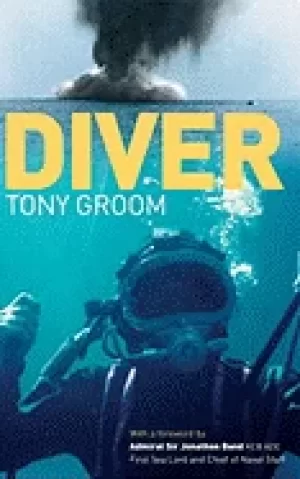 Image of diver a royal navy and commercial divers journey through life and around t