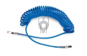 Image of Beta Tools 1915C/L 15m Polyurethane Extendable Recoil Hose ID: 11mm 3/8" Gas