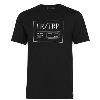 image of Firetrap T Shirt - Black