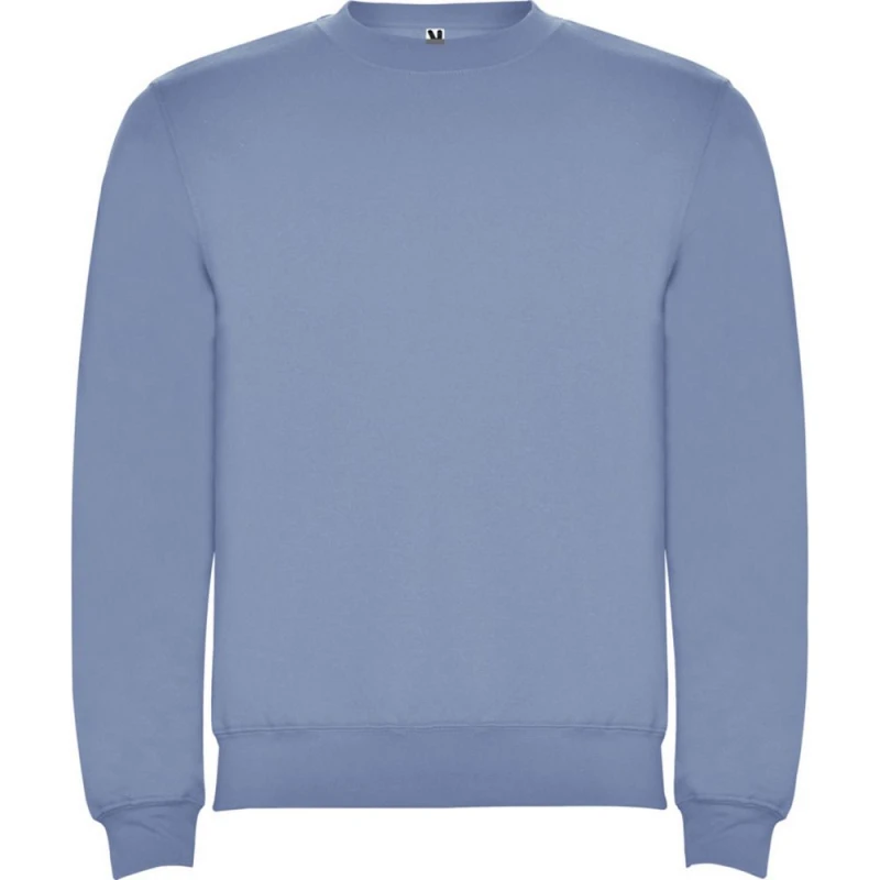 Image of ROLY ROLY Men Clasica Crew Neck Sweatshirt in Duck Egg Blue Size: X-Small Duck Egg Blue XS Male 5063574400329