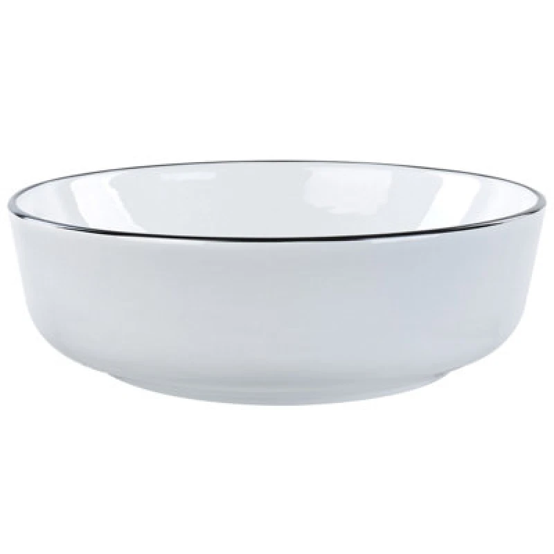 Image of Beliani Countertop Basin Xert 420 mm Ceramic White