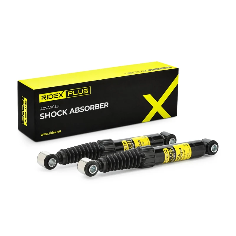 Image of RIDEX PLUS 854S1685P Shock absorber Gas Pressure, Twin-Tube, Telescopic Shock Absorber, Bottom eye Shock Absorber (854)