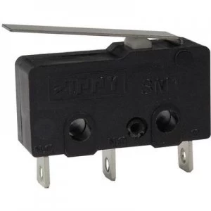 Image of Zippy Microswitch SM1 N6S 02A0 Z 250 V AC 6 A 1 x OnOn momentary