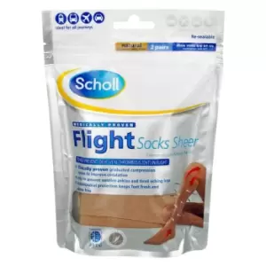 Image of Scholl Sheer Flight Socks Size 4 6