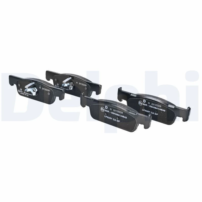 Image of DELPHI Brake pad set DELPHI LP3387