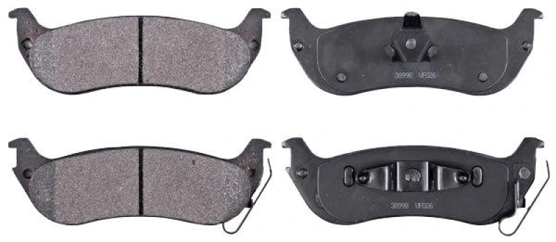 Image of A.B.S. 38998 Brake pad set without integrated wear sensor Brake Pad Set,disc brake (402)