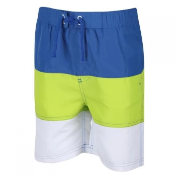 image of Regatta Shaul III Swimming Shorts - NauBlu/ElLme