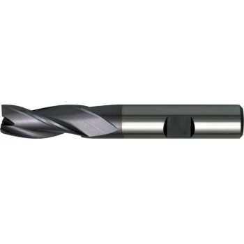Image of 20.00MM HSS-Co 8% 3 Flute Weldon Shank Slot Drills - TiCN Coated - Swisstech