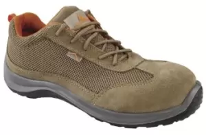 Image of Delta Plus ASTIS1P Beige Toe Capped Safety Trainers, EU 38